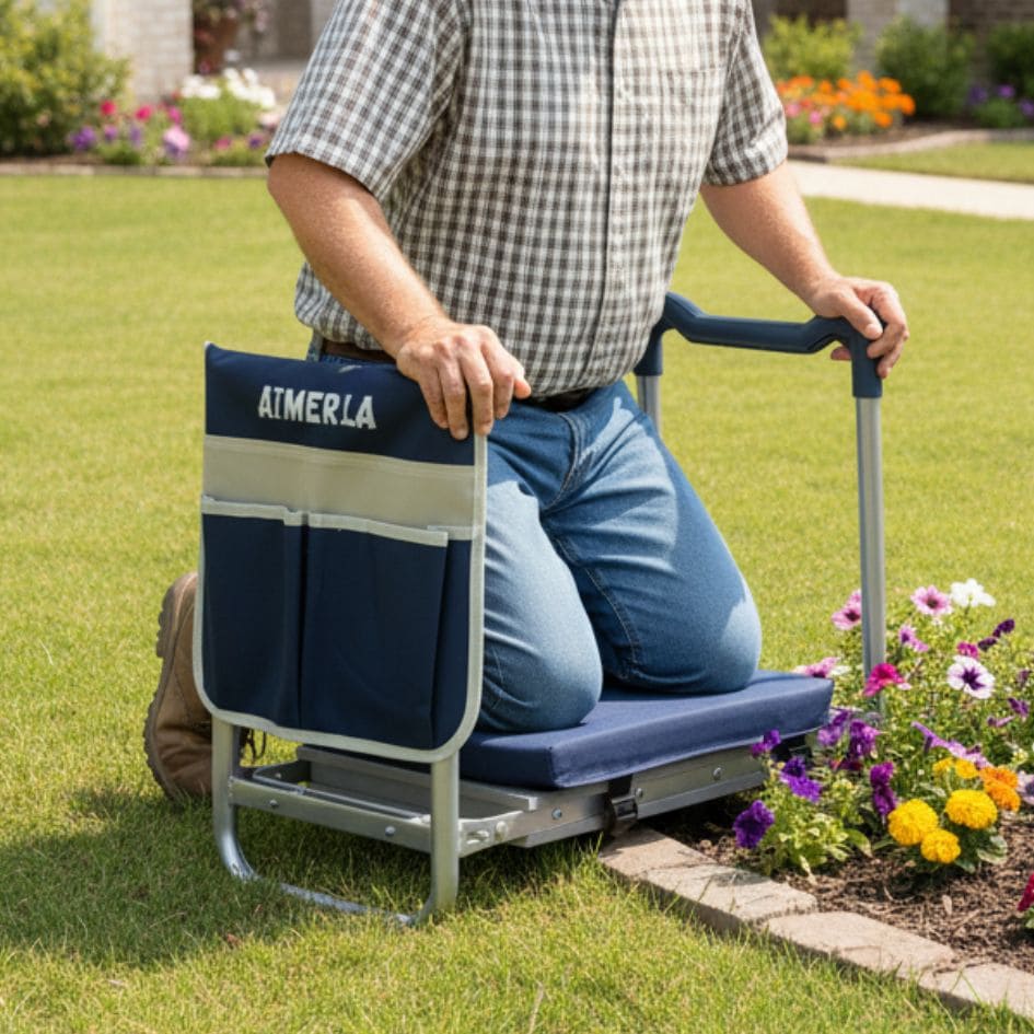 Rawsoil™ Foldable Garden Kneeler & Seat