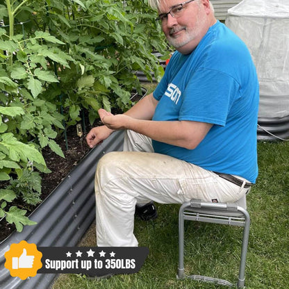 Rawsoil™ Foldable Garden Kneeler & Seat