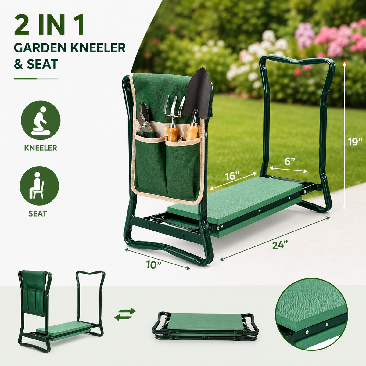 Multifunctional Kneeler & Seat